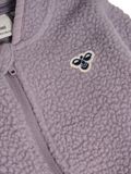 Hummel Hmlmini Atlas Fleece Zip Suit Kinderen Unisex Maat 92 Polyester Grijs