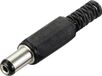 Tru Components Connecteur basse tension, fiche, droit 5.5 mm 2.1 mm 1 pièce(s)