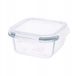 Altom Design Glazen Fresh Contenant alimentaire 0.3L Carré Transparent
