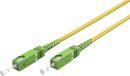 Goobay SC/APC Simplex FTTH kabel | OS2 | geel | LSZH | 3 meter