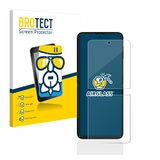BROTECT Beschermglas-Folie voor Samsung Galaxy Z Flip 3 5G | Transparant Screen Protector Made in Germany 9H Hardheid Krasbestendig Clear