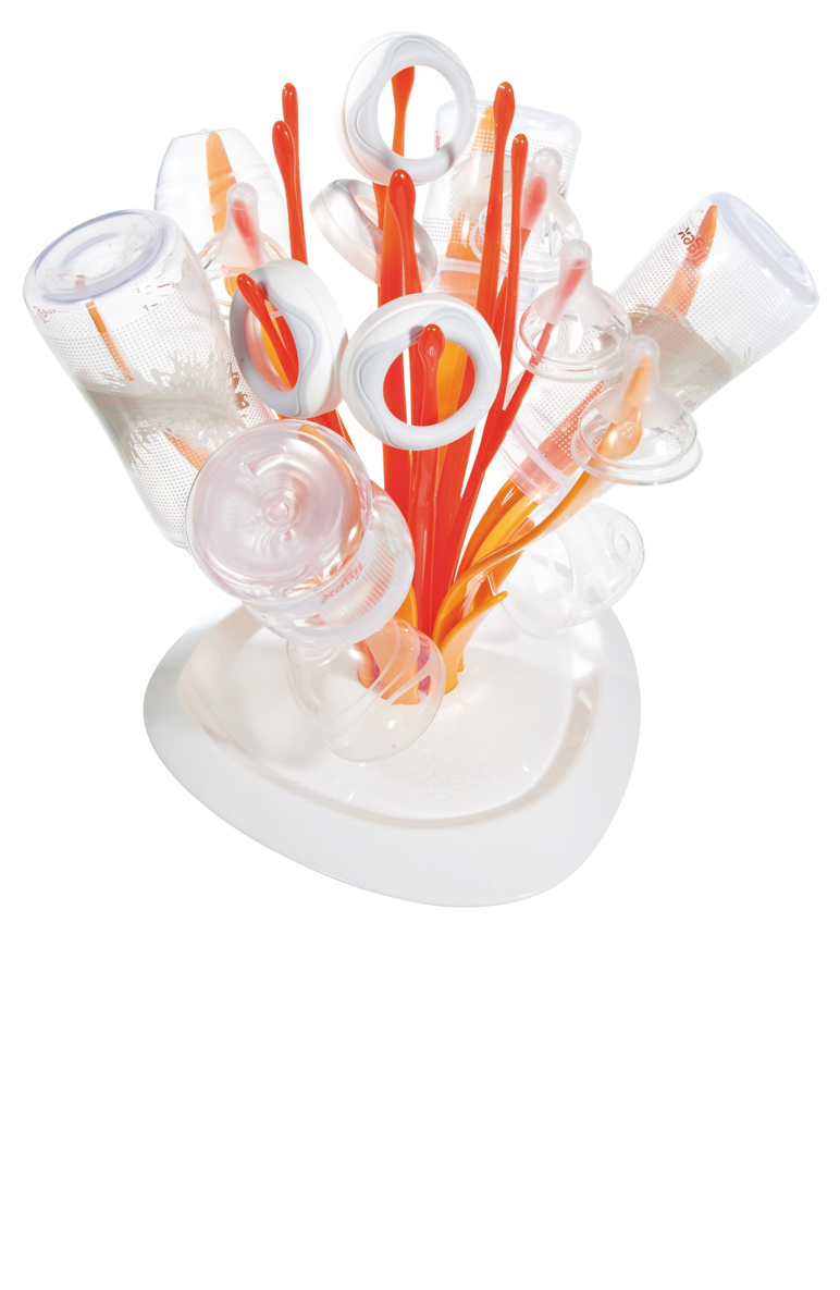 Tigex Flower wit, oranje, rood