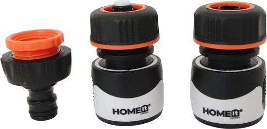HOME It Garden Premium luxe slangverbinder set, 1/2", 3 stuks