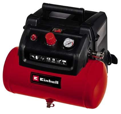 Einhell TC-AC 190/6/8 OF Set Luchtcompressor - 1200W - 8 bar - 6L Tank - Incl. Accessoires