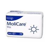 MoliCare Slip Day Luiers voor volwassenen met gemiddelde tot ernstige urine- en ontlastingsincontinentie overdag | betrouwbaar, comfortabel en discreet | maat L (120-150 cm heupomtrek), 30 stuks