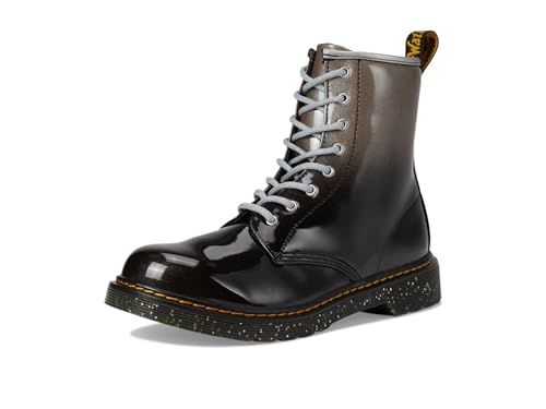 Dr. Martens Unisex Chelsea Boot veterschoenen Low Brogue, Zwart Zwart Zwart Smooth, 36 EU