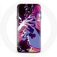 Maniacase Hoesje voor Samsung Galaxy J7 2017 Hunter X Hunter Manga Hisoka Morow