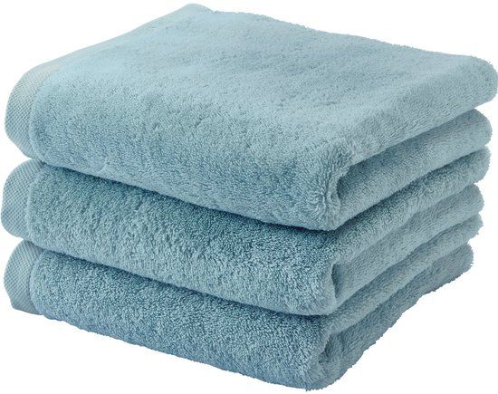 Aquanova London Badhanddoek - 55x100cm - Blauw