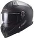 LS2 FF811 Vector II Solid Mat Zwart Integraalhelm - Helm