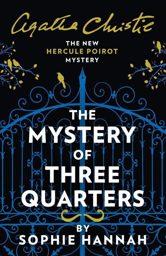 The HarperCollins The Mystery of Three Quarters The New Hercule Poirot Mystery Paperback