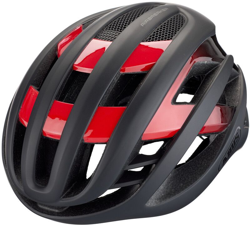 Abus AirBreaker Fietshelm, black/red