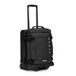 KADVA Lazio Reiskoffer met wieltjes, 42-102 liter, cabinebagage, Soft Shell met 2 wielen, telescopisch frame, zwart, 44 l, koffer