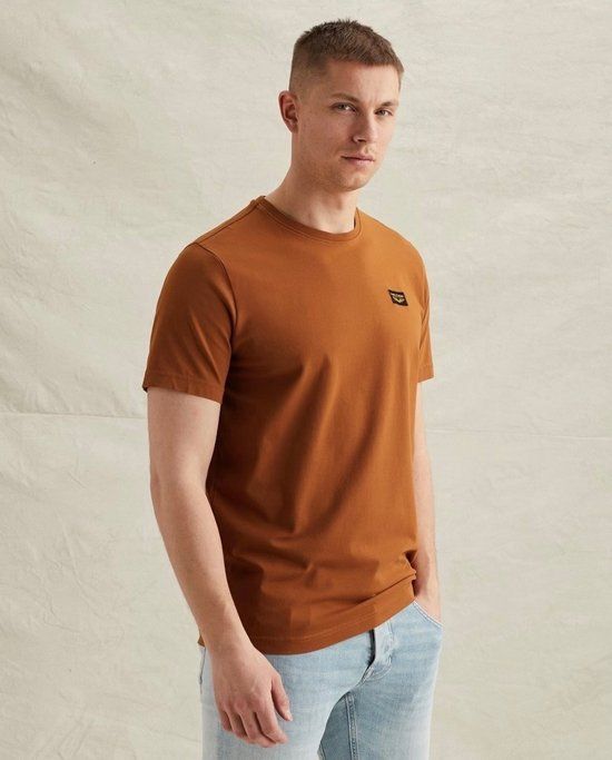 PME LEGEND American Classic T-shirt Heren XL Beige Katoen