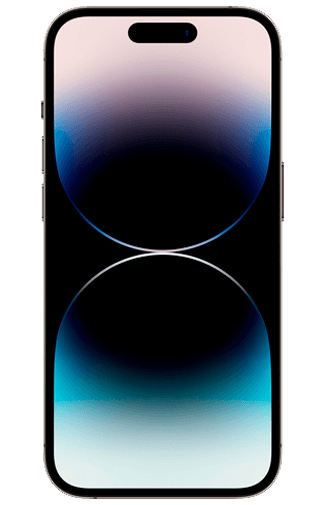 Apple-Refurbished Apple iPhone 14 Pro 256GB Zwart Refurbished