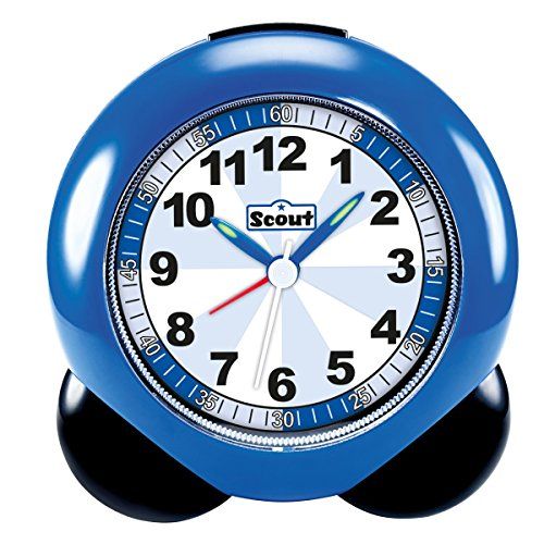 Scout Jongenswekker analoog kunststof blauw 280001060
