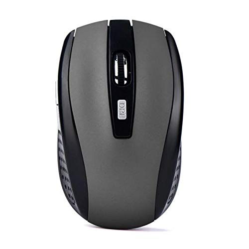 n/a Draadloze Gaming Muis 2.4GHZ USB-ontvanger Hoge DPI Gamer PC Laptop Desktop Grijze Muis