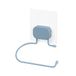 Compactor GRENA toiletrolhouder, poedergecoat metaal, blauw, maat M, 13 x 6.5 x 13.5 cm