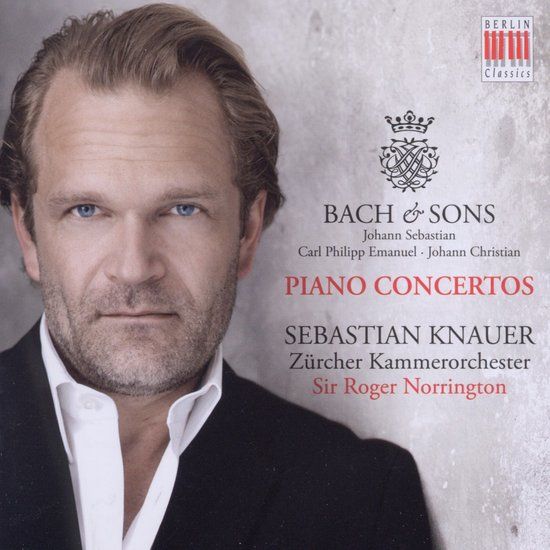 Brilliant Classics Sebastian Knauer - Bach & Sons Piano Concertos (CD)