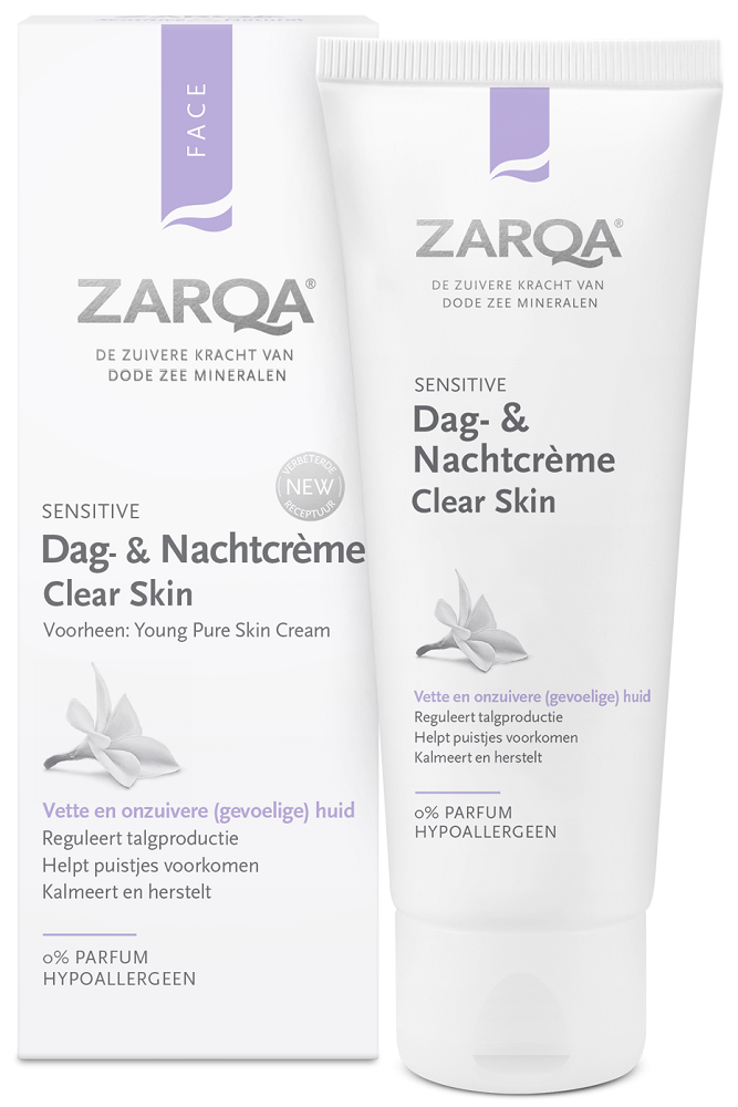 ZARQA Dag- en Nachtcrème Clear Skin