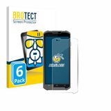BROTECT Screenprotector 6 Stuks voor Newland MT93 Beschermglas transparant