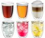Creano Dubbelwandige Thermoglazen XXL 400ml - Set van 6
