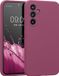 kwmobile telefoonhoesje geschikt voor Samsung Galaxy A54 5G - TPU backcover met siliconen coating - Smartphone case in orchidee paars