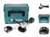 Makita DGA 517 T1J Snoerloze haakse slijper 18 V 125 mm borstelloos + 1x oplaadbare accu 5.0 Ah + Makpac - zonder lader