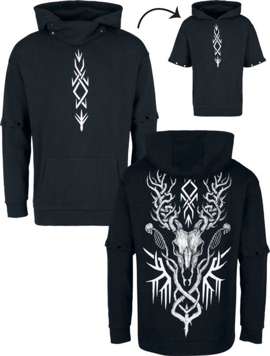 Black Premium by EMP Trui met capuchon - Heren - L