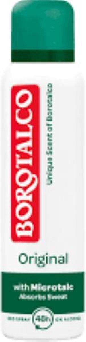 Borotalco Deodorant spray Original 150 ml Single Item