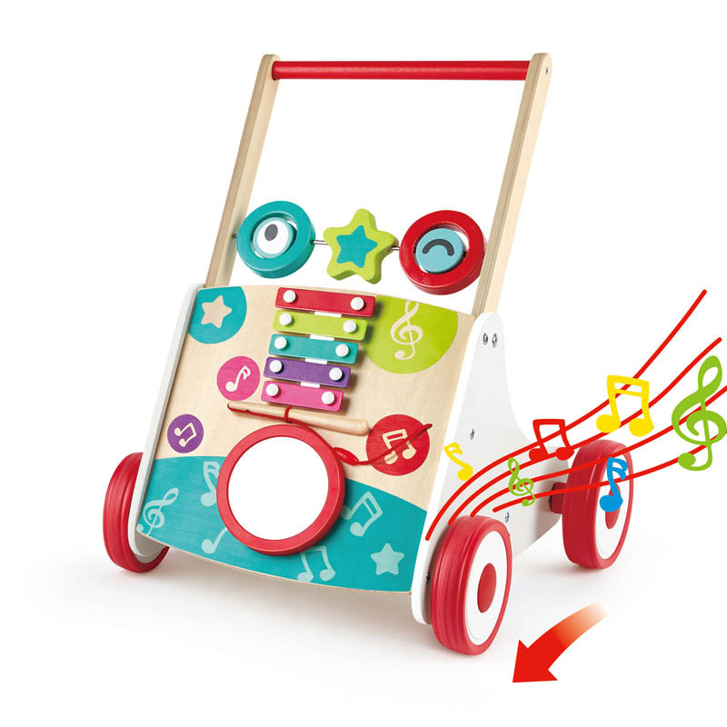 hape My First Musical Walker Meerkleurig