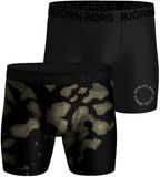 Björn Borg Bamboo Cotton Blend boxers - heren boxers normale lengte (2-pack) - multicolor