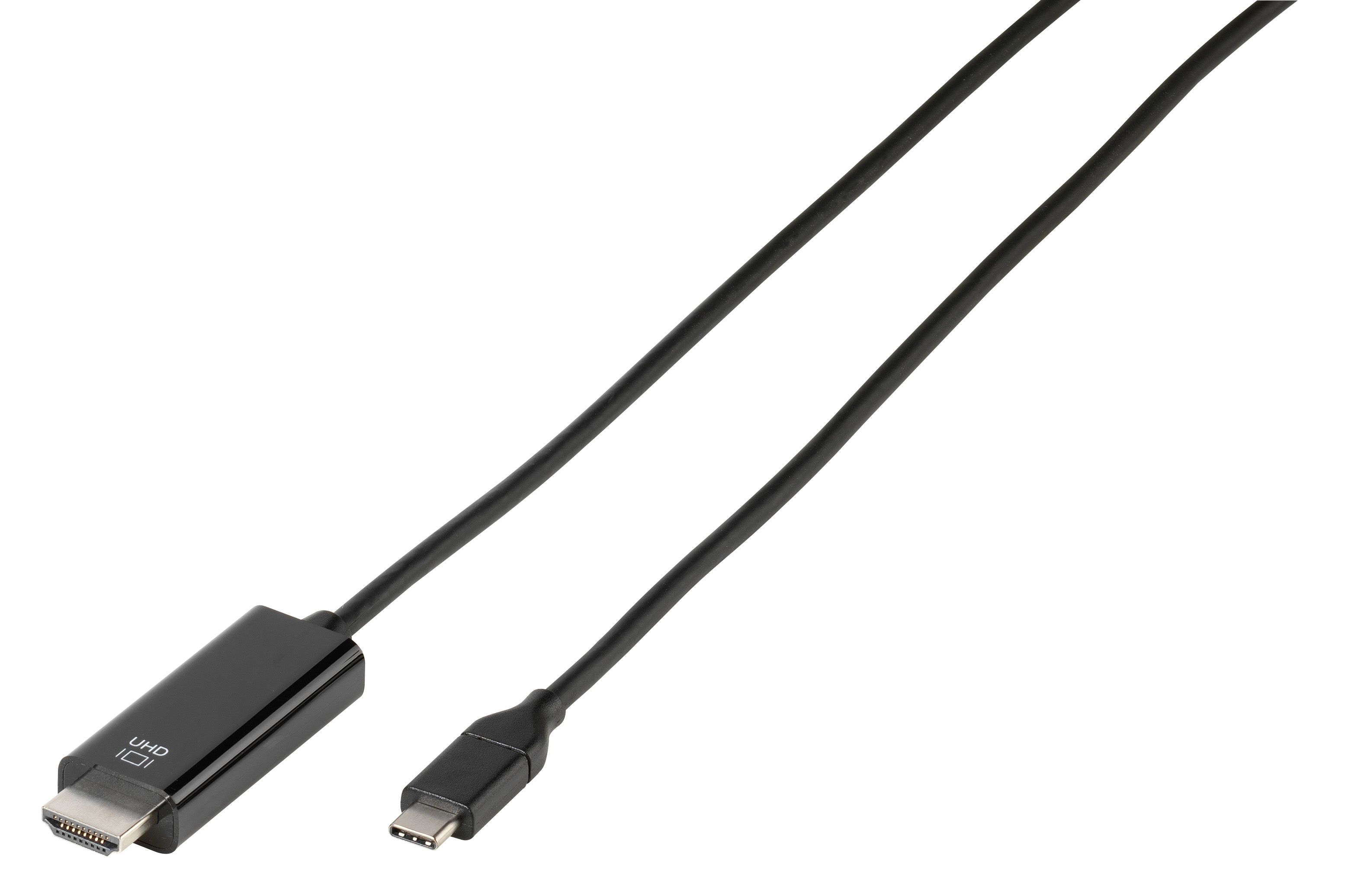 Vivanco CC UC HD 15 USB grafische adapter 4096 x 2160 Pixels Zwart