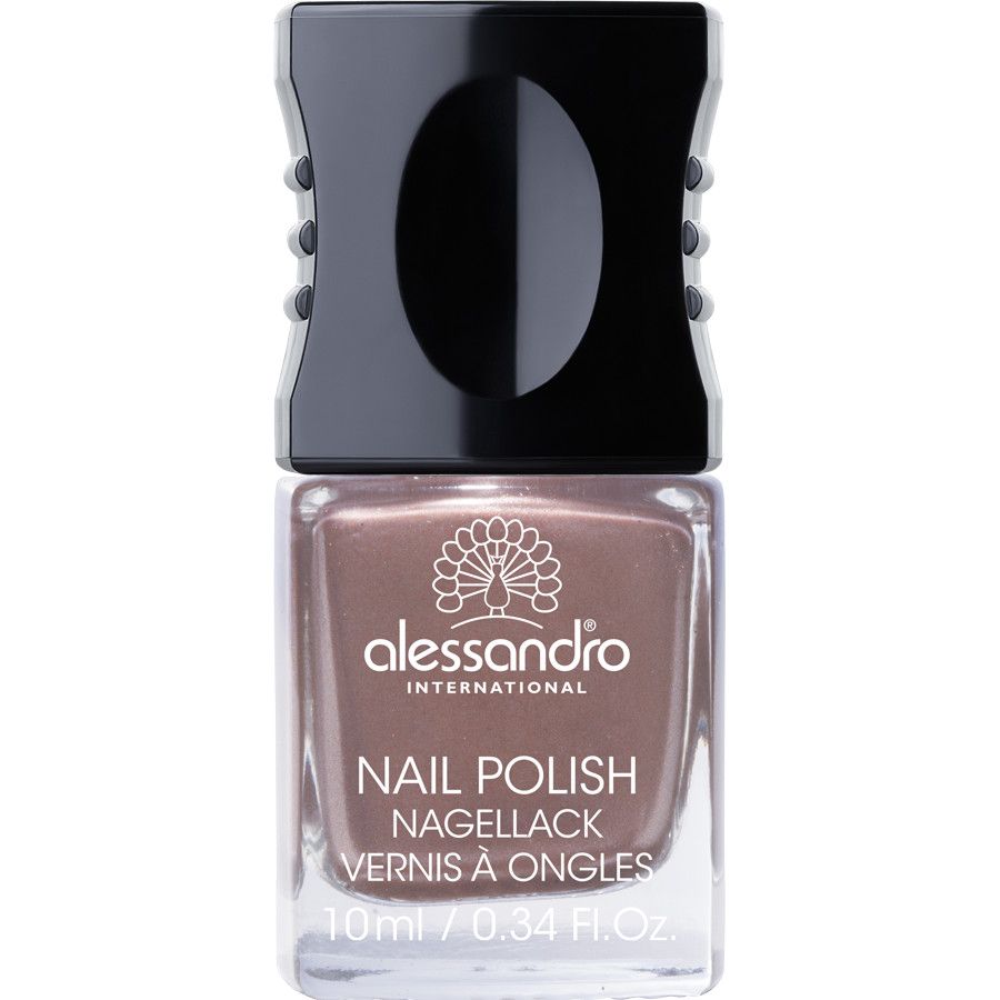 Alessandro Brown Metallic Nagellak - 10 ml