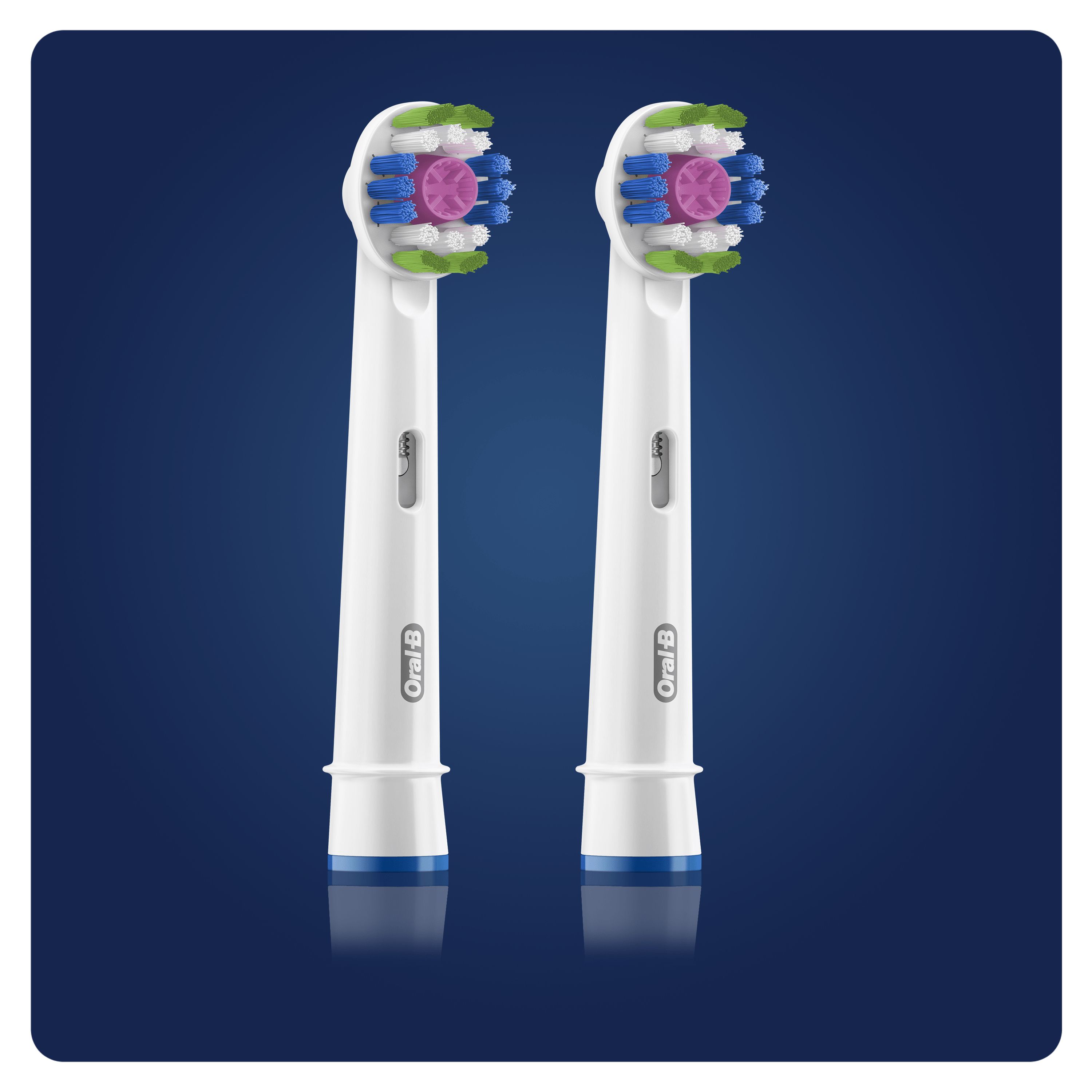 Oral-B 3D White Opzetborstel - 2 stuks