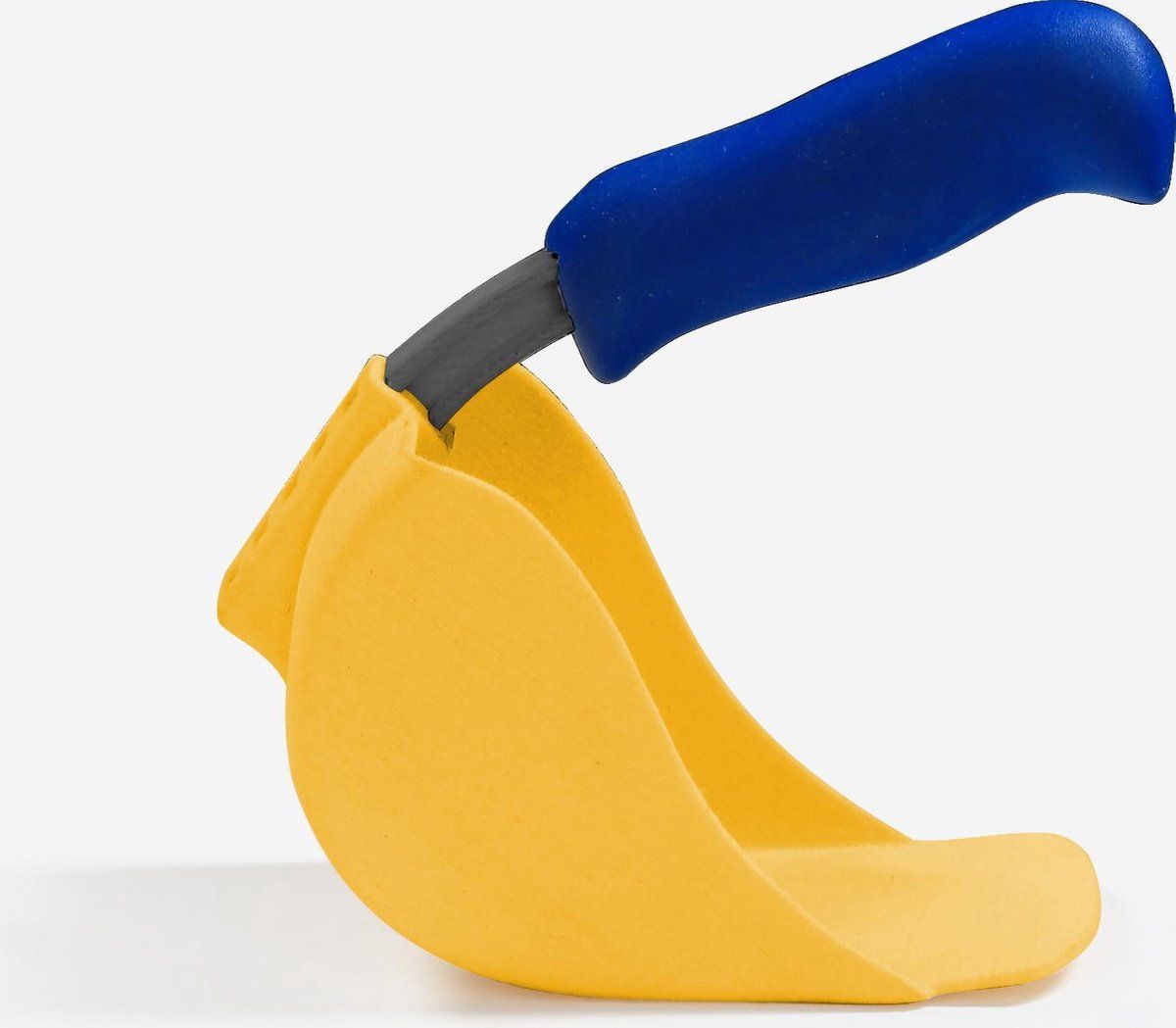 Lepale - Gele kinderschep met ergonomisch handvat - onverwoestbaar kunststof - voor zandbak, tuin en strand