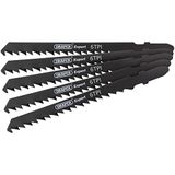 DRAPER 81726 100mm dt144dp Expert Decoupeerzaagblad set - zwart (5-delig)