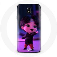 Maniacase Etui voor Samsung Galaxy S4 BTS TinyTAN Jin Animatie