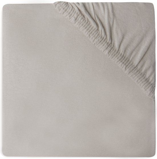 Jollein Jersey Fitted Sheet - Nougat - 70x140cm/75x150cm - Cotton