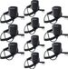Retevis microphone haut-parleur bibande, portable, avec 2 connecteurs, compatible avec RT24 et RT27 (pack de 10)