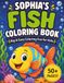 Sophia's Fish Coloring Book