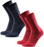 DANISH ENDURANCE Pro Wandelsokken - Merinowol Maximale Bescherming - Unisex - 2 Paar - 35-38