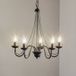 HELAM Malbo 5-lamp Chandelier in Black