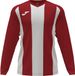 Joma Pisa II Voetbalshirt Lange Mouw Kinderen - Rood / Wit