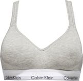 Calvin Klein Modern Cotton Bralette met cup Dames - Grijs - Maat XS