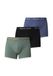 JACK & JONES Boxershorts 'JACNORREBRO' saffier / lichtgroen / zwart / wit