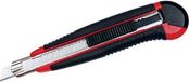 Wedo 78409 Profi-Cutter, AUTO-LOAD, 9 mm - zwart/rood