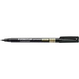 Staedtler Lumocolor permanent special fijnschrijver, zwart, 0,4 mm, 5 stuks