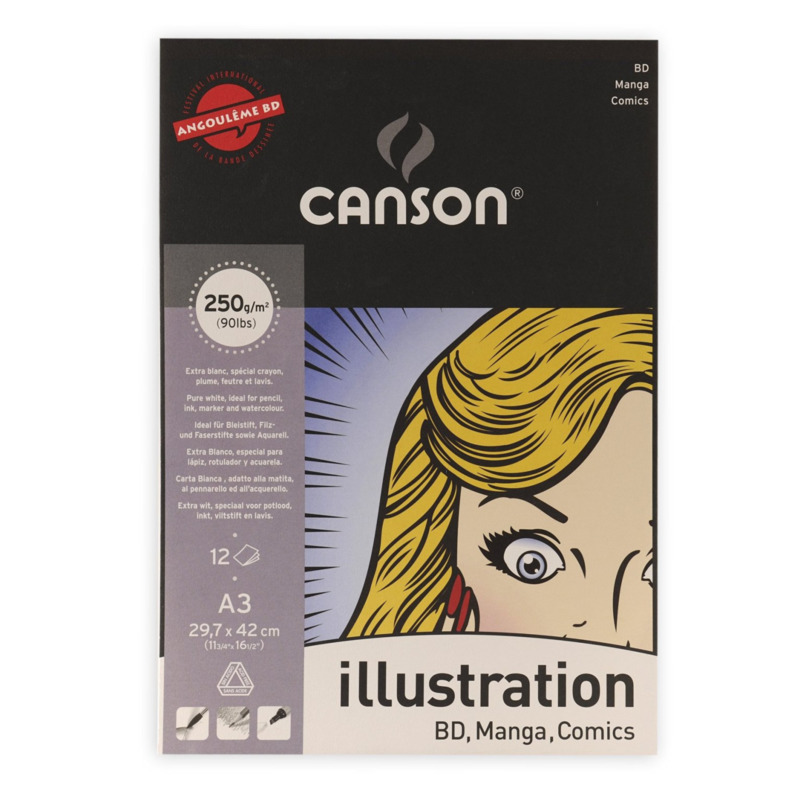 Canson Canson Manga tekenblok DIN A3, 250 g/qm