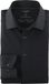 OLYMP Luxor 24/7 modern fit chemise - popeline - noir - Facile à repasser - Tour de cou : 43