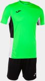 Joma Danubio II Fluor Groen-zwart Sportset Unisex XL